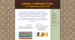 Desktop Screenshot of kirancorporation.com